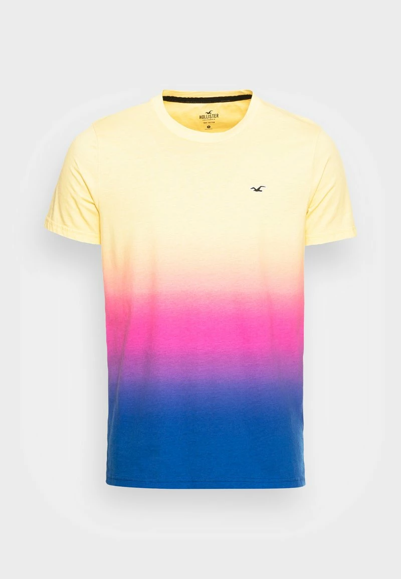 Hollister Co. CREW ICON OMBRE UNISEX - T-Shirt Print - Yellow/pink/purple 6 Hollister Co. CREW ICON OMBRE UNISEX - T-Shirt Print - Yellow/pink/purple – Bild 4