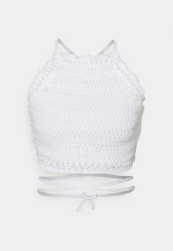 Hollister Co. BARE HIGHNECK - Top - White | Damen -Hollister Geschäft 0304043ac2b848a6b8f425f105cff78f