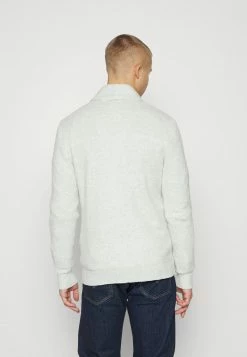 Hollister Co. SHAWL CARDI - Strickjacke - Light Grey | Herren -Hollister Geschäft 0437166510d840f1bad6450c26bd9253