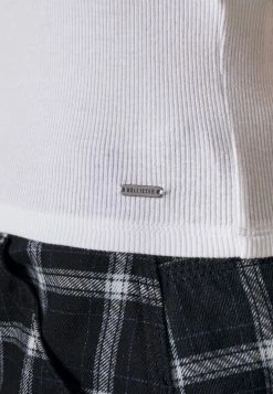 Hollister Co. STRAIGHT ACROSS 3 PACK - Top - White/red/black | Damen -Hollister Geschäft 04c51a73cbaa435c9a608a73d3cd82a0