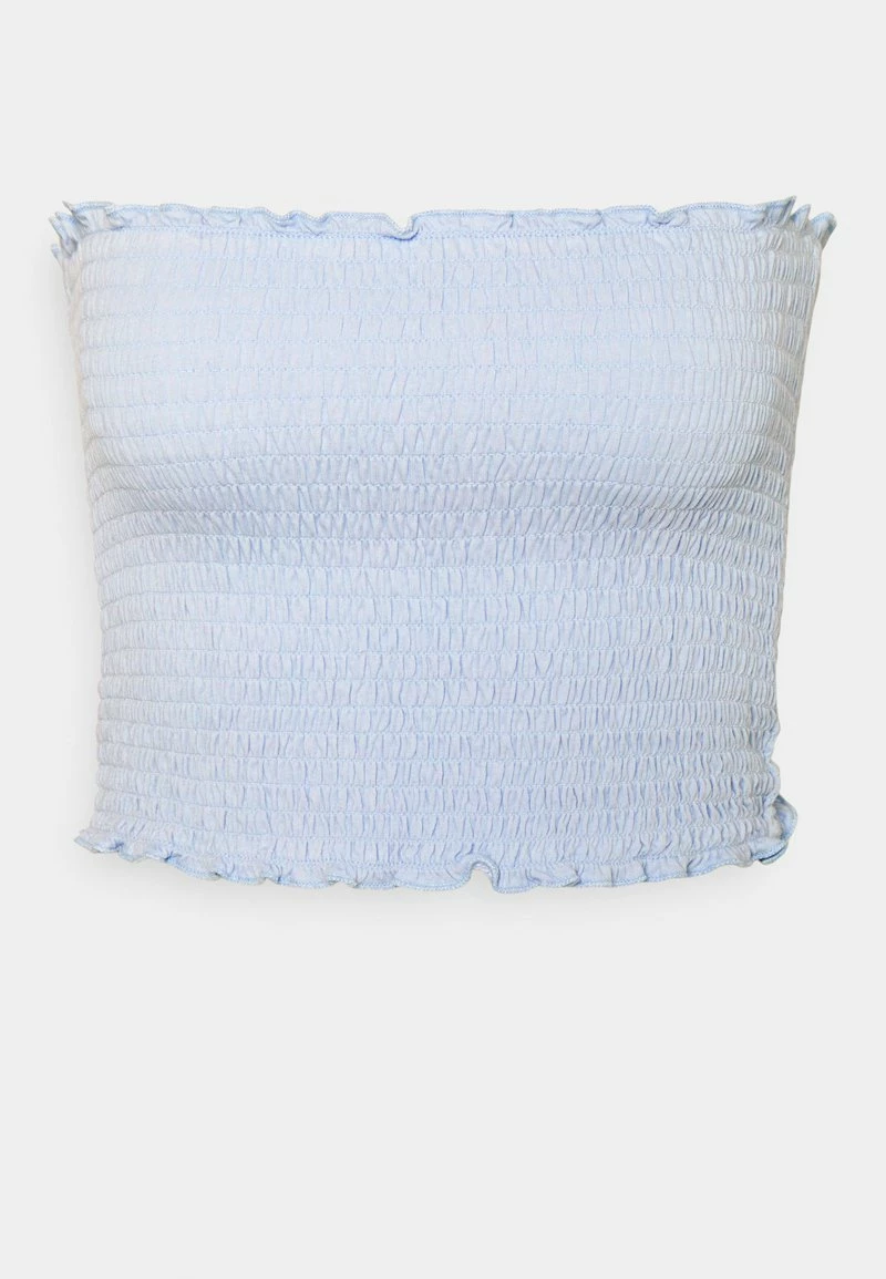 Hollister Co. REVERSIBLE SMOCKED TUBE - Top - Blue | Damen 10 Hollister Co. REVERSIBLE SMOCKED TUBE - Top - Blue | Damen – Bild 8