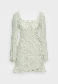 Hollister Co. DRESS - Freizeitkleid - Green | Damen -Hollister Geschäft 05d6311dc89344bd97e840fce0193563