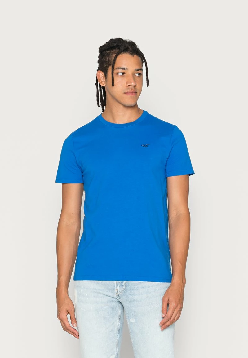 Hollister Co. CREW ICON SOLIDS - T-Shirt Basic - Turq | Herren 3 Hollister Co. CREW ICON SOLIDS - T-Shirt Basic - Turq | Herren