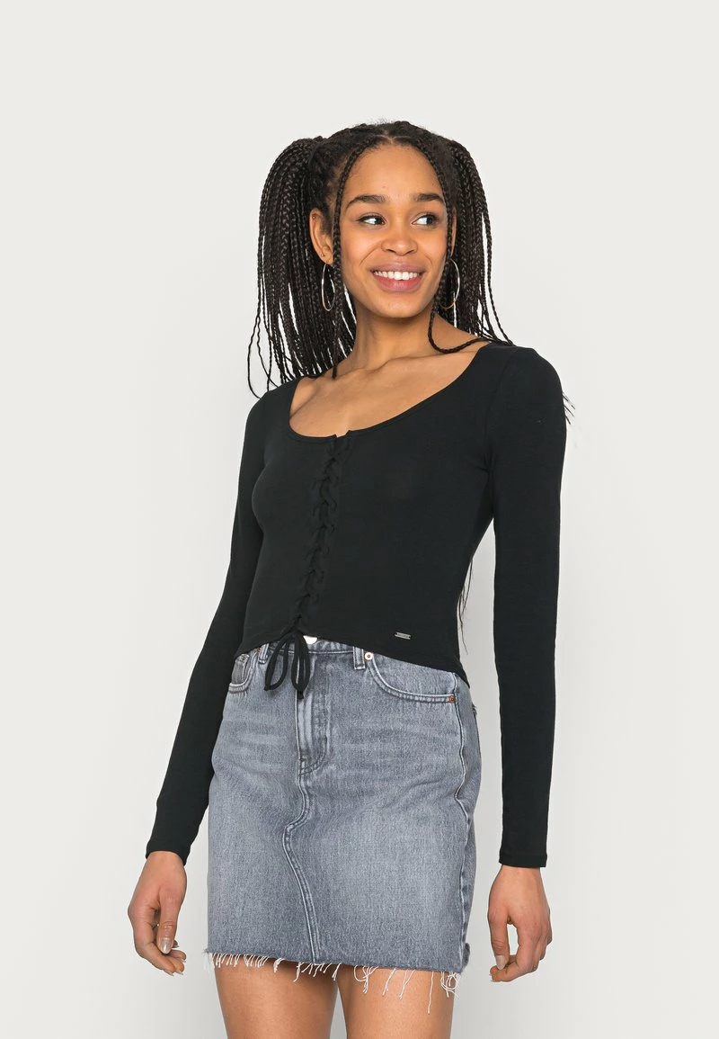 Hollister Co. Langarmshirt - Casual Black | Damen 3 Hollister Co. Langarmshirt - Casual Black | Damen
