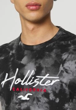 Hollister Co. CORE TECH - T-Shirt Print - Black | Herren -Hollister Geschäft 06c2431a1442453ab608d44605fadb0f
