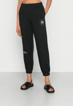 Hollister Co. CYBER DROP DAD JOGGER - Jogginghose - Black | Damen