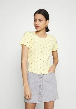 Hollister Co. LETTUCE BABY TEE - T-Shirt Print - Yellow | Damen