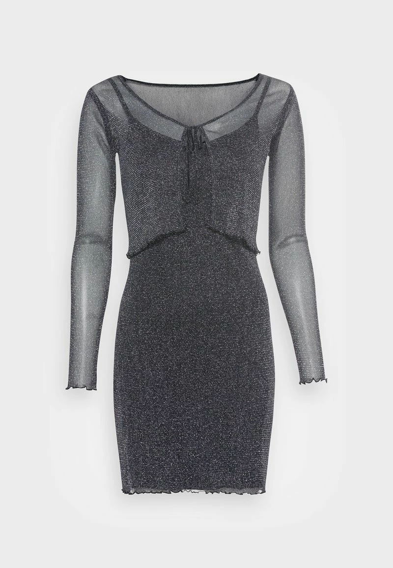 Hollister Co. WEBEX FRIENDSGIVING DROP - Etuikleid - Black Sparkle | Damen 6 Hollister Co. WEBEX FRIENDSGIVING DROP - Etuikleid - Black Sparkle | Damen – Bild 4