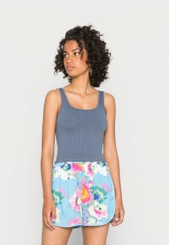 Hollister Co. BARE SEAMLESS SQUARE NECK TANK - Top - Grisaille | Damen