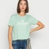 Hollister Co. HERITAGE PRINT CORE - T-Shirt Print - Green | Damen -Hollister Geschäft 0b8cdecab10d4824b5a0bf00df68503f