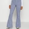Hollister Co. PLAID - Stoffhose - Blue | Damen -Hollister Geschäft 0c17814c6b6b4cabb17254478b7e5004