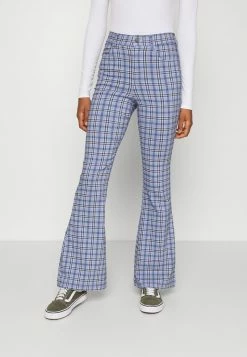 Hollister Co. PLAID - Stoffhose - Blue | Damen