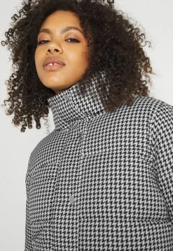 Hollister Co. FASHION PUFFER - Winterjacke - Black/white | Damen -Hollister Geschäft 1645d553bb3a4e659d49df9f49fbf256