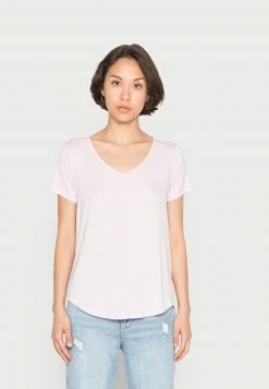Hollister Co. EASY MULTIPACK 3 PACK - T-Shirt Basic - White/pink Mist/xenon Blue | Damen -Hollister Geschäft 179fc359c8fa455588c19461749fa80d