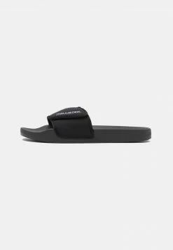 Hollister Co. Pantolette Flach - Black | Herren