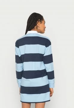 Hollister Co. RUGBY SHORT DRESS - Freizeitkleid - Blue | Damen -Hollister Geschäft 18db224422e94b09aebc9eac67b29f63