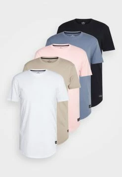 Hollister Co. CURVED HEM CORE 5 PACK - T-Shirt Basic - Multicoloured | Herren 10 Hollister Co. CURVED HEM CORE 5 PACK - T-Shirt Basic - Multicoloured | Herren -Hollister Geschäft 1a26e448779449599480970a4fcb53a9
