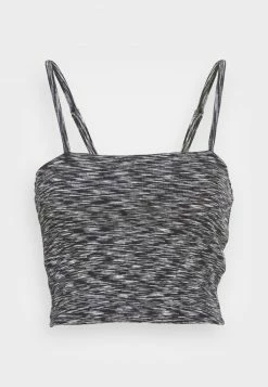 Hollister Co. BARE SPACEDYE CAMI - Top - Black Space Dye | Damen -Hollister Geschäft 1ab34706a92246adb1335c00275a5797