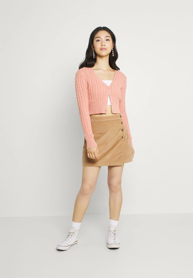 Hollister Co. WRAP SKIRT - Minirock - Tan | Damen 4 Hollister Co. WRAP SKIRT - Minirock - Tan | Damen – Bild 2