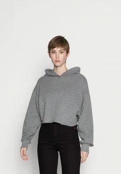 Hollister Co. RAGLAND ICON - Sweatshirt - Dark Grey Heather | Damen