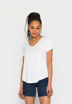 Hollister Co. T-Shirt Basic - Bright White | Damen