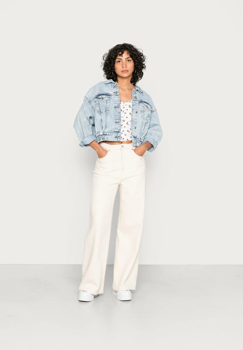 Hollister Co. Strickjacke - White/brown Ditsy | Damen 4 Hollister Co. Strickjacke - White/brown Ditsy | Damen – Bild 2