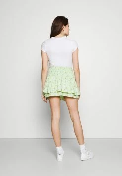 Hollister Co. FLIRTY SMOCKED SKORT - Minirock - Green | Damen -Hollister Geschäft 1d4294410f5a4368b95c92f0d7bcfa84