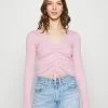Hollister Co. SLIM CINCH FRONT N BACK - Strickpullover - Pink | Damen 1 Hollister Co. SLIM CINCH FRONT N BACK - Strickpullover - Pink | Damen -Hollister Geschäft 1db6967b3e904a188e866d4a5c408ecb