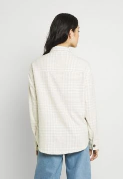 Hollister Co. SHACKET - Übergangsjacke - White/tan | Damen -Hollister Geschäft 1f99248b19a1495e8d66dd886abc04c1