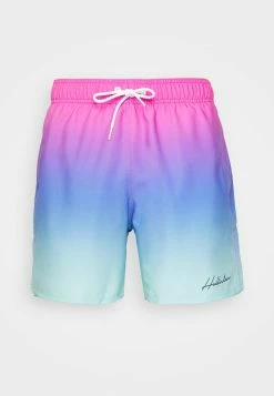 Hollister Co. Badeshorts - Pink/blue | Herren