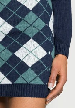 Hollister Co. ARGYLE - Minirock - Green Argyle | Damen -Hollister Geschäft 20f51a0b3757462c830bc21c845428a5