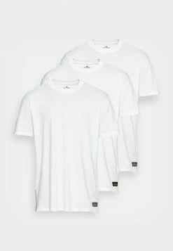 Hollister Co. CREW WHITE 3 Pack - T-Shirt Basic - White | Herren -Hollister Geschäft 2265733d7e064afeaba515d22734bf8d