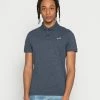 Hollister Co. CORE - Poloshirt - Textured Navy | Herren