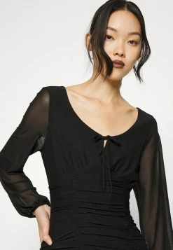 Hollister Co. RUCHED SHORT DRESS - Freizeitkleid - Black | Damen 11 Hollister Co. RUCHED SHORT DRESS - Freizeitkleid - Black | Damen -Hollister Geschäft 22f0602677114f8ea719c381f810c031