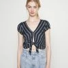 Hollister Co. Bluse - Navy | Damen