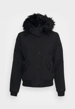 Hollister Co. ALL WEATHER - Winterjacke - Black | Damen -Hollister Geschäft 2774f3a65a86446ea050e3d538b4ba84