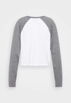 Hollister Co. PRINT - Langarmshirt - Grey | Damen -Hollister Geschäft 29bd1d4ab062419397fd4259eeba667c