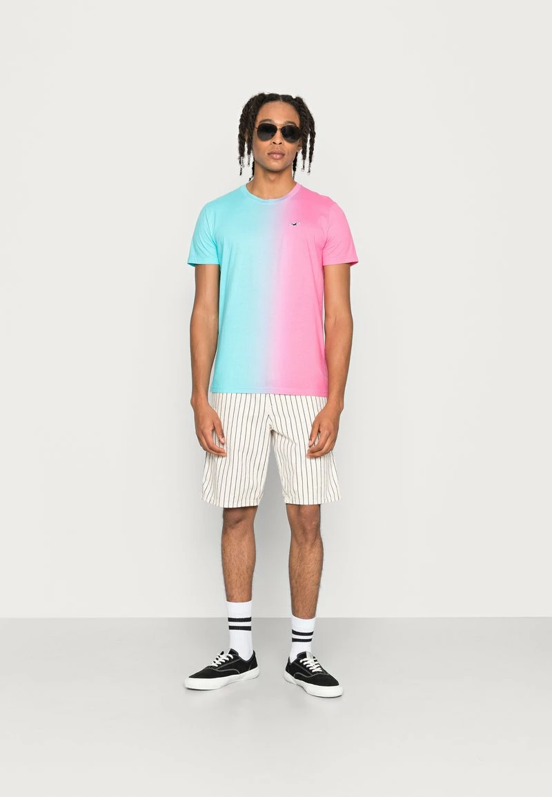 Hollister Co. CREW ICON OMBRE UNISEX - T-Shirt Print - Blue/pink 4 Hollister Co. CREW ICON OMBRE UNISEX - T-Shirt Print - Blue/pink – Bild 2