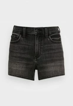 Hollister Co. WASH CLEAN VENT - Jeans Shorts - Black Clean | Damen -Hollister Geschäft 2e42fa3d864147668268398842252887