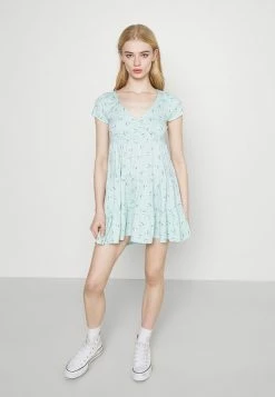 Hollister Co. SHORT DRESS - Jerseykleid - Mint | Damen