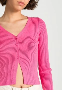 Hollister Co. EMEA FLYAWAY CROP CARDIGAN - Strickjacke - Azalea Pink | Damen -Hollister Geschäft 2e9f2c6220d645f3be0151bf3d4f2c20