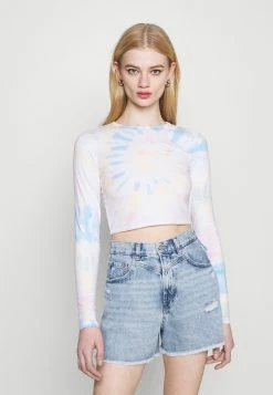 Hollister Co. Top - Neon Pink Wash | Damen