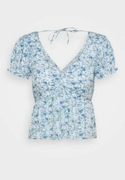 Hollister Co. BABYDOLL - Bluse - White | Damen -Hollister Geschäft 301c450fa6cb4e7895030cab0d865b83