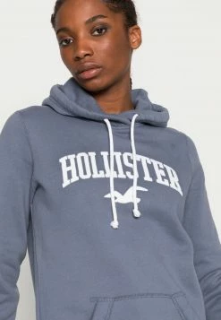 Hollister Co. CORE TREND UPDATE - Kapuzenpullover - Grisaille | Damen -Hollister Geschäft 30454dfa564b40e8ab30723d71edaa38
