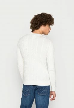 Hollister Co. CABLE - Strickpullover - Cream | Herren -Hollister Geschäft 313e1cee4afb4e6fb05d42e465720281