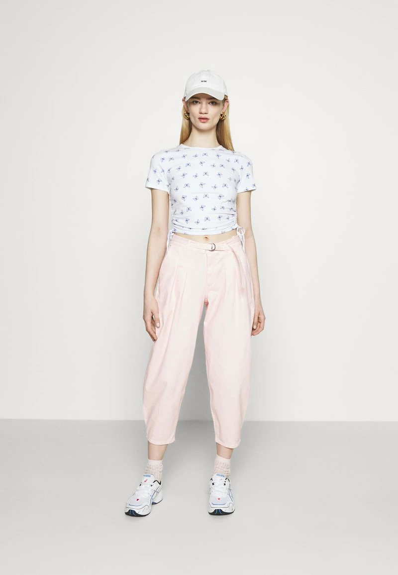 Hollister Co. Stoffhose - Pink | Damen 4 Hollister Co. Stoffhose - Pink | Damen – Bild 2