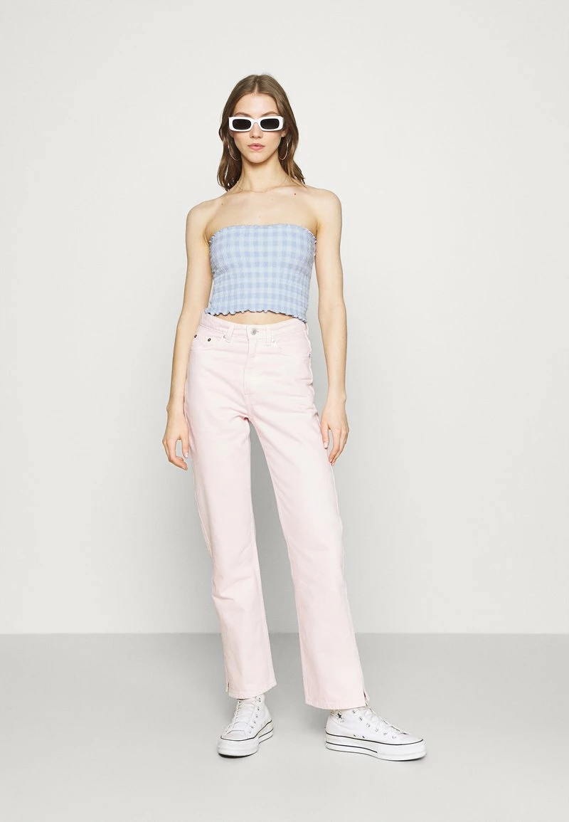 Hollister Co. REVERSIBLE SMOCKED TUBE - Top - Blue | Damen 4 Hollister Co. REVERSIBLE SMOCKED TUBE - Top - Blue | Damen – Bild 2