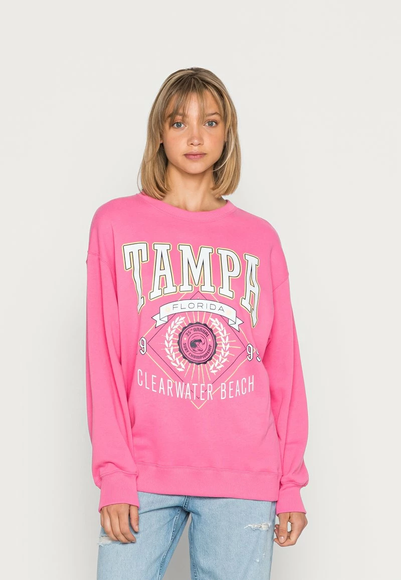 Hollister Co. TREND CREW - Sweatshirt - Azalea Pink | Damen 3 Hollister Co. TREND CREW - Sweatshirt - Azalea Pink | Damen