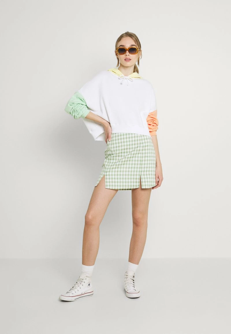 Hollister Co. COLORBLOCKED CROPPED - Sweatshirt - White | Damen 4 Hollister Co. COLORBLOCKED CROPPED - Sweatshirt - White | Damen – Bild 2