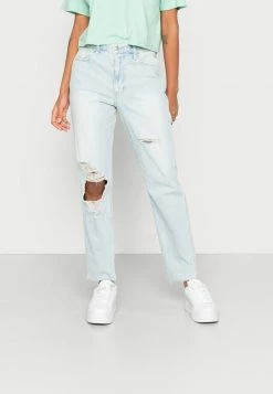 Hollister Co. MOM - Jeans Relaxed Fit - Light Blue | Damen